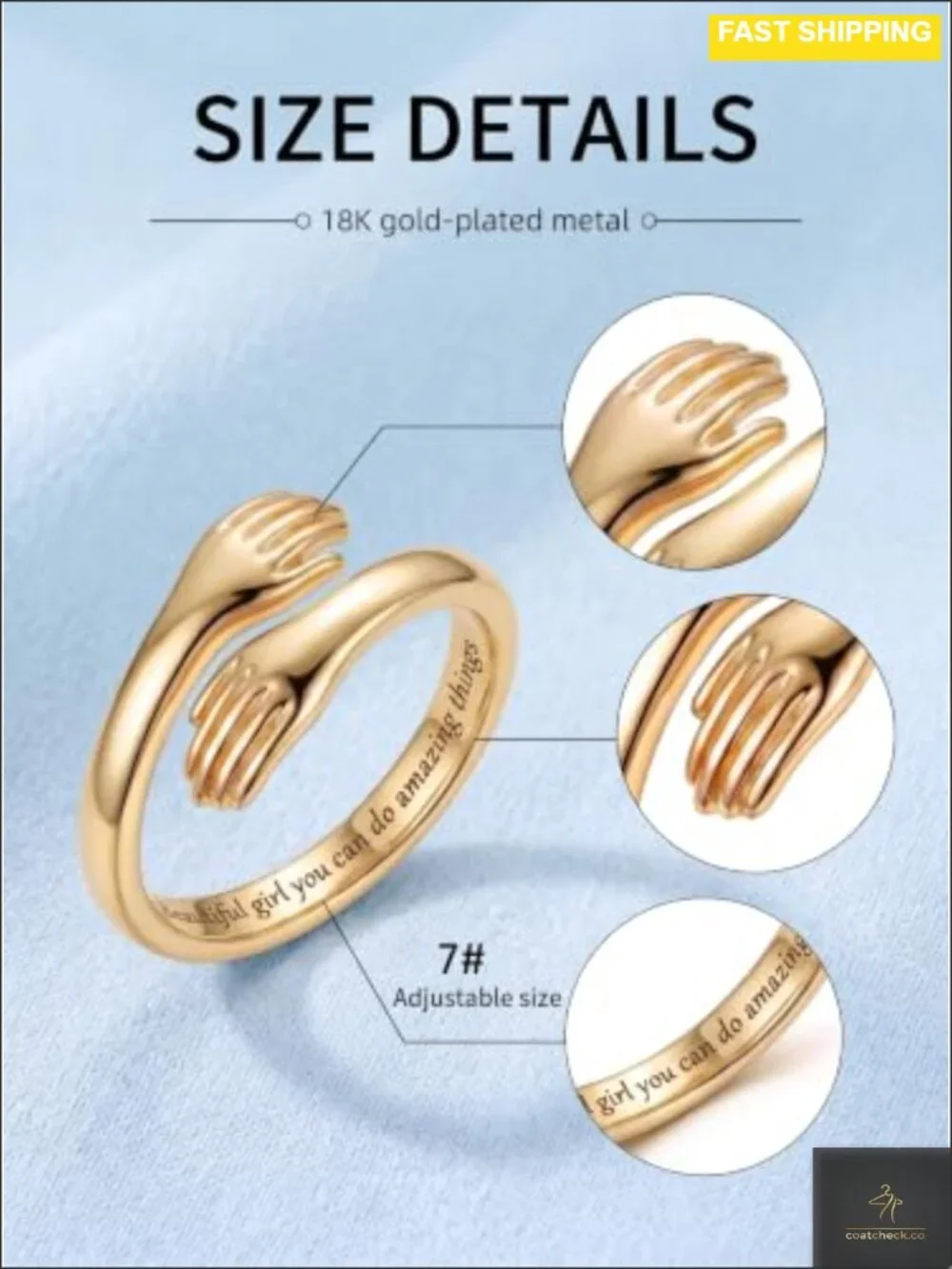 N/A gold hug